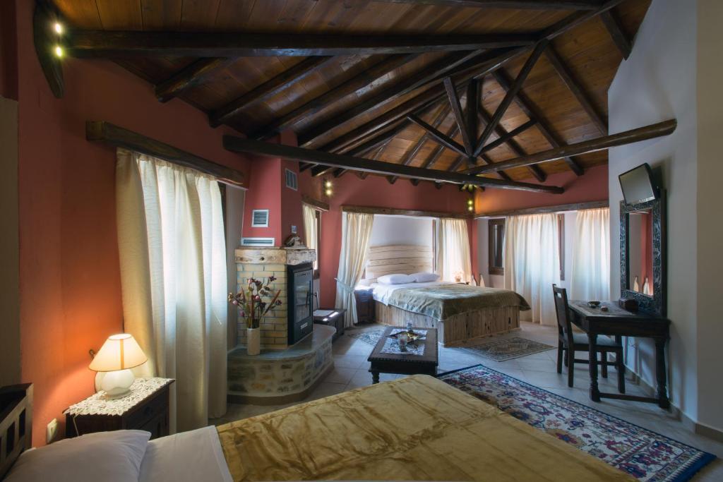 Mansion Terpou Hotell Áyios Vlásios Rom bilde